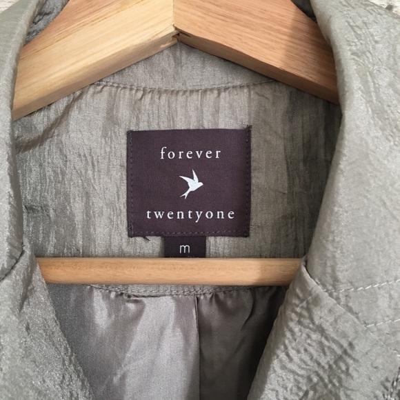 Forever 21 Rain Coat - Picture 2 of 2